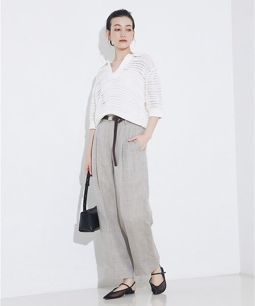 qualite / カリテ パンツ | 【セットアップ対応】ミックスカラーラミーパンツ | 詳細25