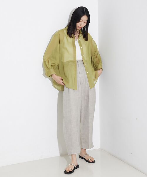 qualite / カリテ パンツ | 【セットアップ対応】ミックスカラーラミーパンツ | 詳細18