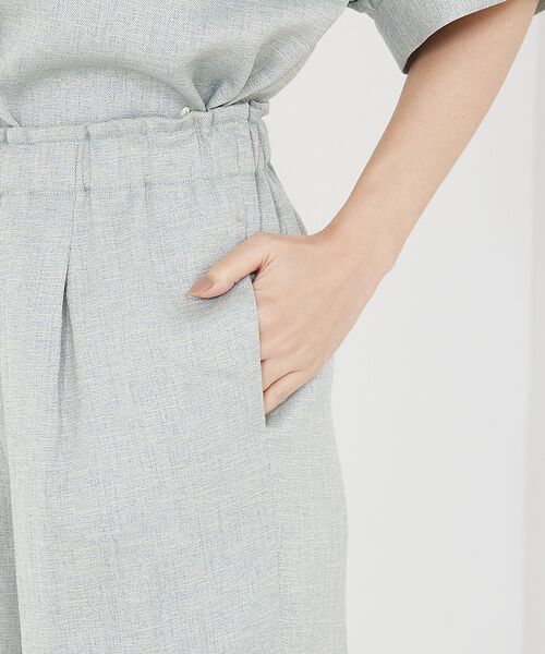 qualite / カリテ パンツ | 【セットアップ対応】リネンライクワイドイージーパンツ | 詳細13