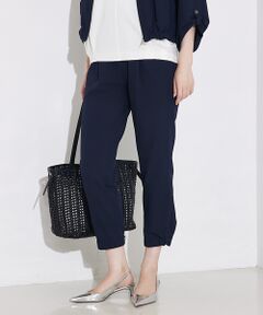 qualite / カリテ パンツ | 【接触冷感＆吸水速乾＆UV】シアサッカーテーパードパンツ /セットアップ対応