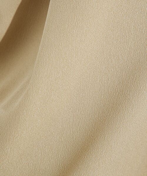 qualite / カリテ パンツ | バックサテンジョーゼットパンツ | 詳細5