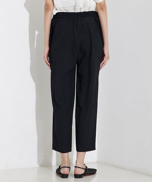 qualite / カリテ パンツ | バックサテンジョーゼットパンツ | 詳細8