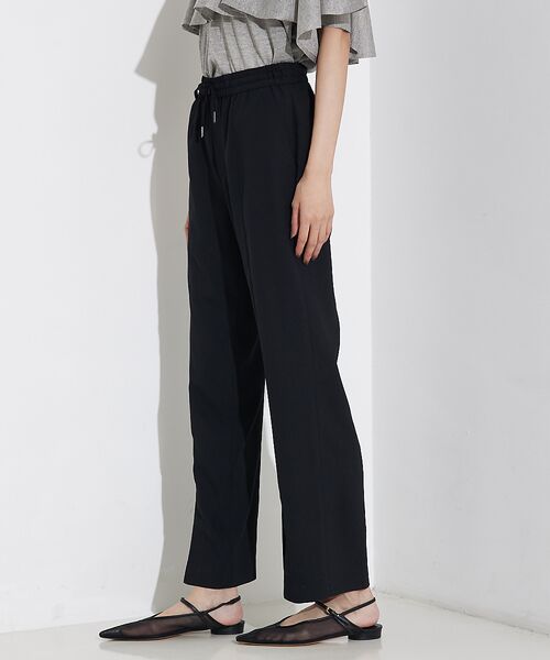 qualite / カリテ パンツ | バックサテンジョーゼットベンツパンツ | 詳細16