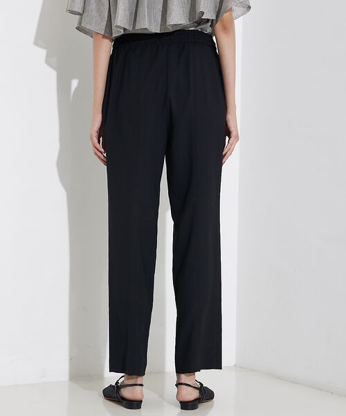 qualite / カリテ パンツ | バックサテンジョーゼットベンツパンツ | 詳細17