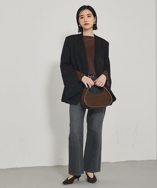 qualite / カリテ ノーカラージャケット | 【Oggi・CLASSY掲載】袖コンシールあきJK | 詳細22