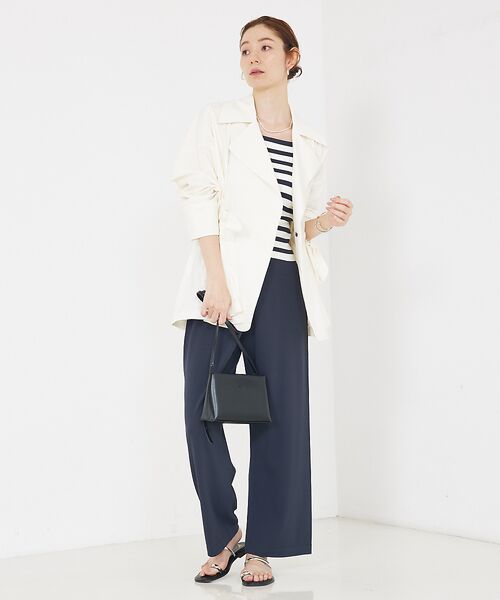 qualite / カリテ テーラードジャケット | 【撥水】ボックスタックダブルジャケット | 詳細1