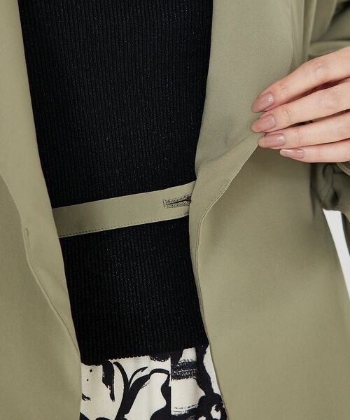 qualite / カリテ テーラードジャケット | 【撥水】ボックスタックダブルジャケット | 詳細16