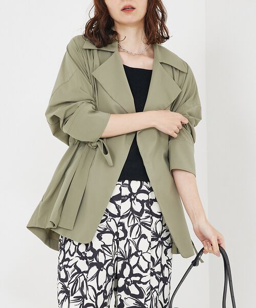 qualite / カリテ テーラードジャケット | 【撥水】ボックスタックダブルジャケット | 詳細20