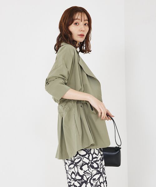 qualite / カリテ テーラードジャケット | 【撥水】ボックスタックダブルジャケット | 詳細7