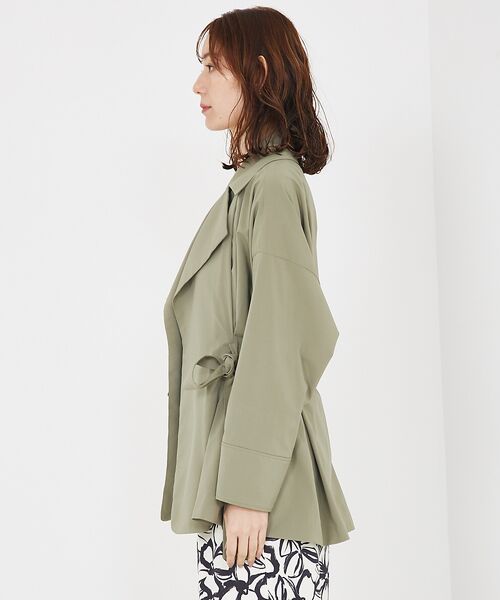 qualite / カリテ テーラードジャケット | 【撥水】ボックスタックダブルジャケット | 詳細9