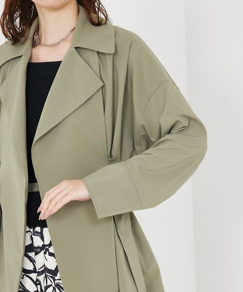 qualite / カリテ テーラードジャケット | 【撥水】ボックスタックダブルジャケット | 詳細12