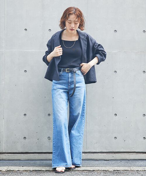 qualite / カリテ テーラードジャケット | 【セットアップ対応】ミックスカラーラミージャケット | 詳細19