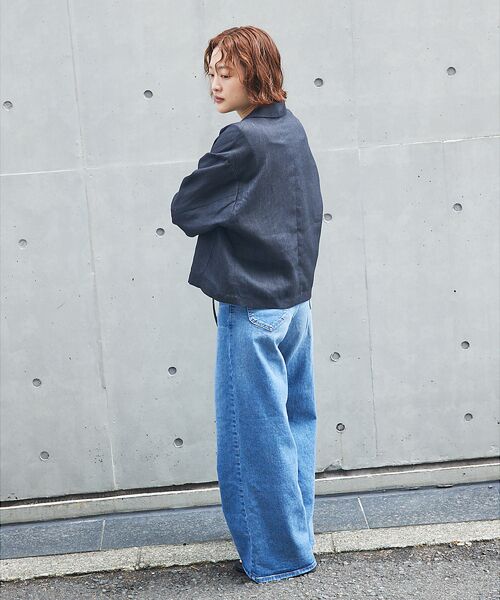 qualite / カリテ テーラードジャケット | 【セットアップ対応】ミックスカラーラミージャケット | 詳細20