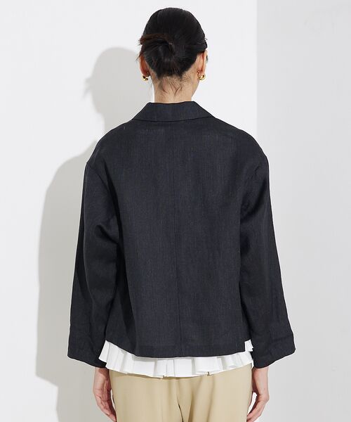 qualite / カリテ テーラードジャケット | 【セットアップ対応】ミックスカラーラミージャケット | 詳細11