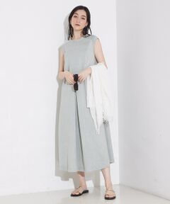 カリテ／美品❤️ケープドッキング風ワンピース アイボリーホワイト セール】バリエーションドッキングワンピース（ワンピース