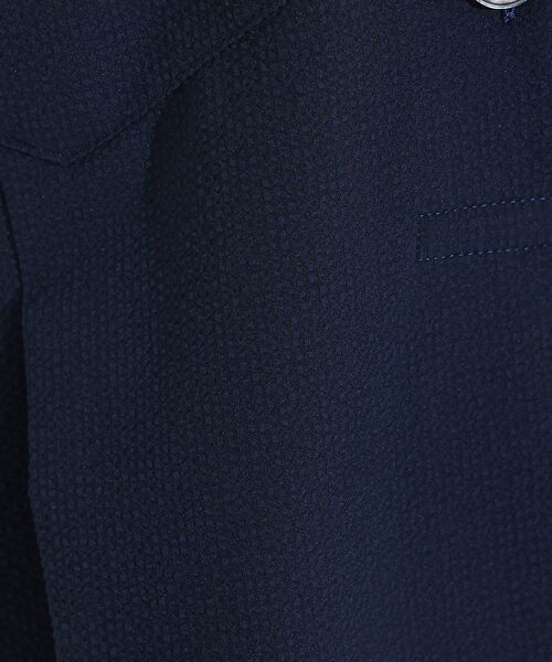 qualite / カリテ ワンピース | 【接触冷感&吸水速乾&UV】シアサッカーシャツワンピース | 詳細17