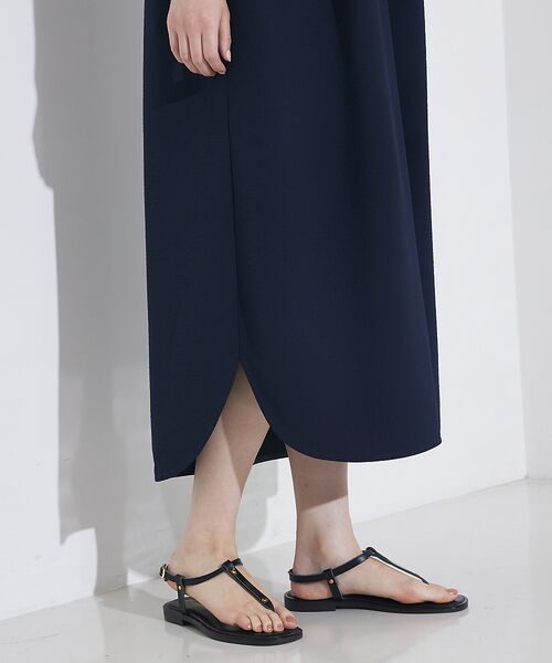 qualite / カリテ ワンピース | 【接触冷感&吸水速乾&UV】シアサッカーシャツワンピース | 詳細18