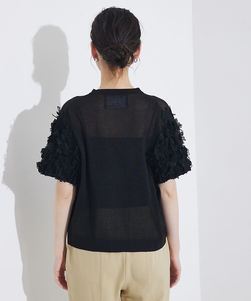 qualite / カリテ Tシャツ | boussole×qualiteフラワーエンブロPO | 詳細13