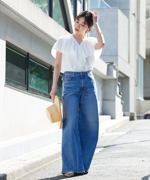 qualite / カリテ デニムパンツ | 【Lee】WIDE M.USED/ワイドデニム | 詳細1