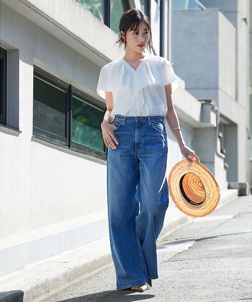 qualite / カリテ デニムパンツ | 【Lee】WIDE M.USED/ワイドデニム | 詳細2