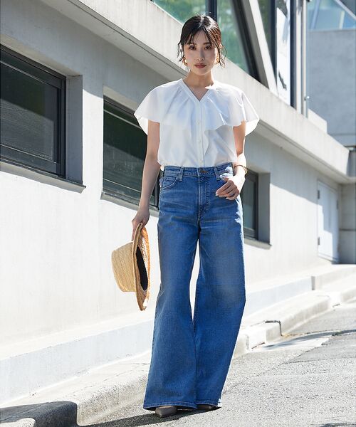 qualite / カリテ デニムパンツ | 【Lee】WIDE M.USED/ワイドデニム | 詳細4