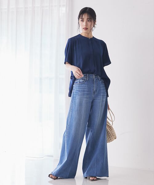 qualite / カリテ デニムパンツ | 【Healthy DENIM】Wild Ginger ワイドデニム | 詳細11