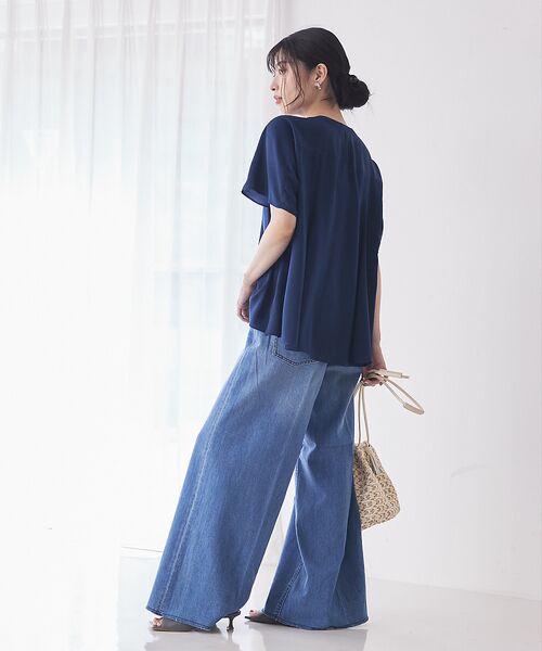 qualite / カリテ デニムパンツ | 【Healthy DENIM】Wild Ginger ワイドデニム | 詳細12