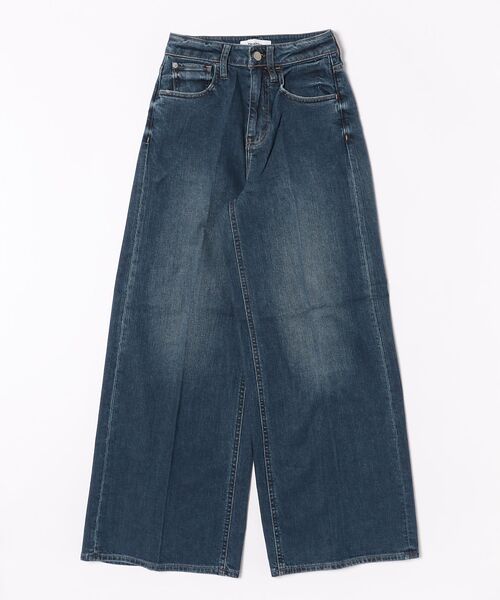 qualite/カリテ 【Healthy DENIM】Wild Ginger ワイドデニム インディゴ 34 qualite/カリテ 【Healthy DENIM】Wild Ginger ワイドデニム インディゴ 34