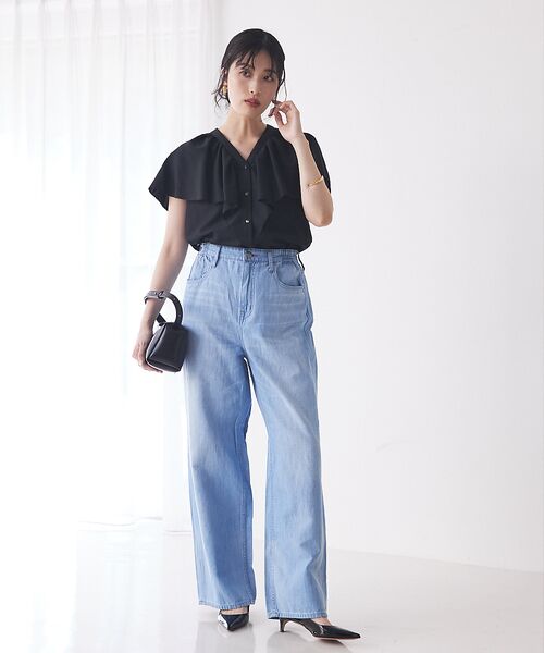 qualite / カリテ デニムパンツ | 【Healthy DENIM】Breezy PinkPepper ストレートデニ | 詳細1