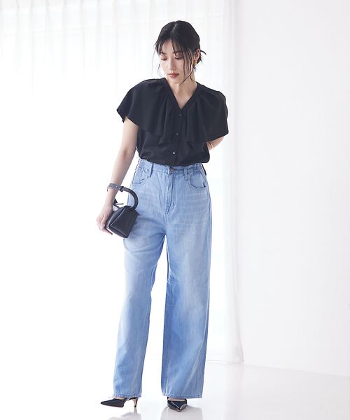 qualite / カリテ デニムパンツ | 【Healthy DENIM】Breezy PinkPepper ストレートデニ | 詳細3