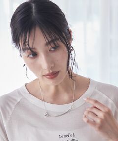 qualite / カリテ ネックレス・ペンダント・チョーカー | 【JAMIRAY】MOON STICK NK SV シルバーネックレス