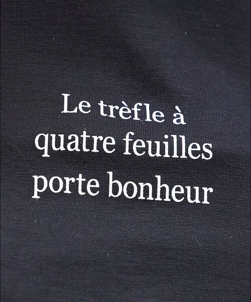 qualite / カリテ Tシャツ | シアーロゴロンT | 詳細10