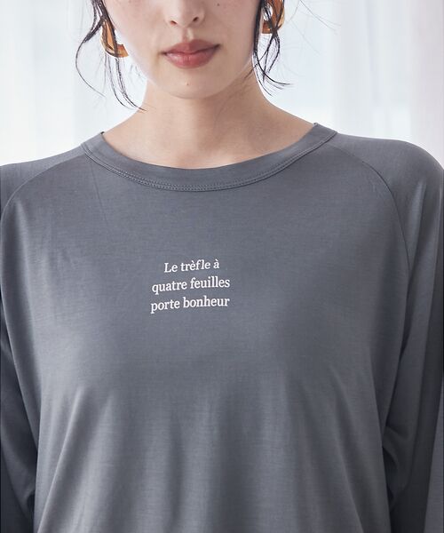 セール】 シアーロゴロンT （Tシャツ）｜qualite / カリテ