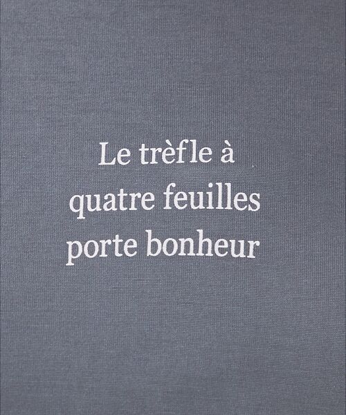 qualite / カリテ Tシャツ | シアーロゴロンT | 詳細18