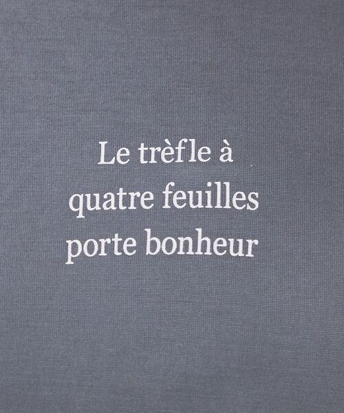 qualite / カリテ Tシャツ | シアーロゴロンT | 詳細20