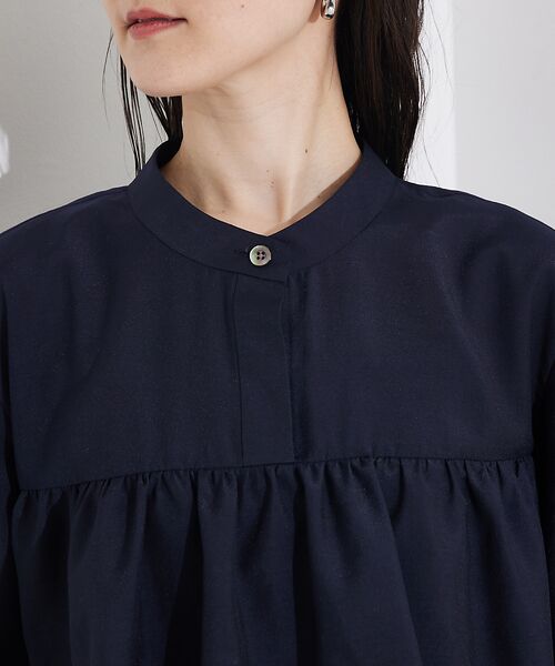 qualite / カリテ シャツ・ブラウス | 【接触冷感＆UVカット】ブライトローンフレアブラウス | 詳細18