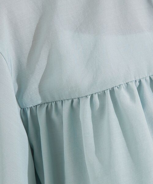 qualite / カリテ シャツ・ブラウス | 【接触冷感＆UVカット】ブライトローンフレアブラウス | 詳細20