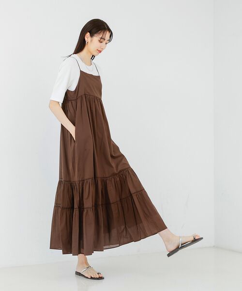 qualite / カリテ ワンピース | ハシゴレースキャミワンピース | 詳細5