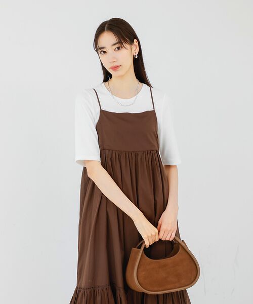 qualite / カリテ ワンピース | ハシゴレースキャミワンピース | 詳細7