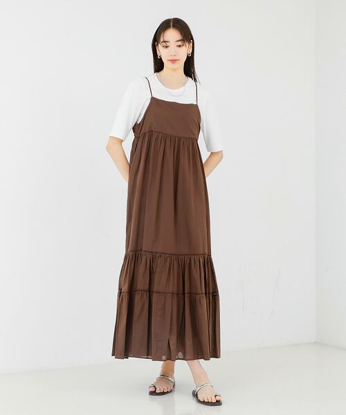 qualite / カリテ ワンピース | ハシゴレースキャミワンピース | 詳細9