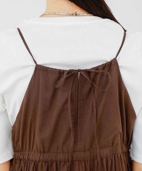 qualite / カリテ ワンピース | ハシゴレースキャミワンピース | 詳細12