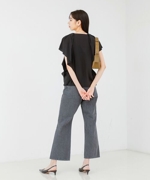 qualite / カリテ シャツ・ブラウス | 袖タックフリルシャツ | 詳細13