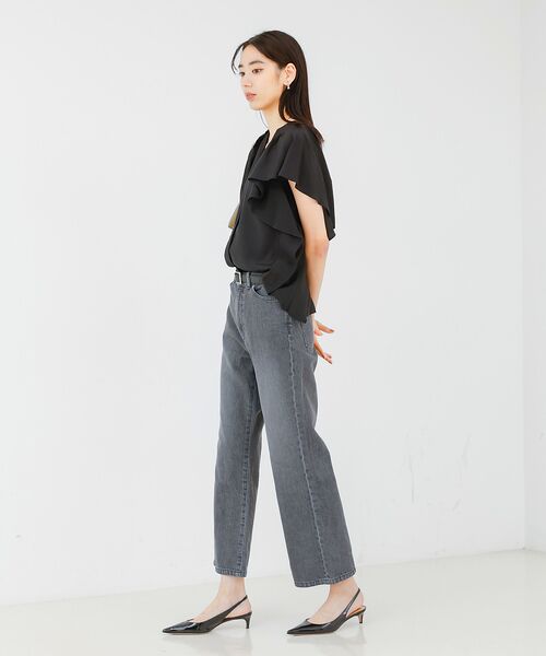 qualite / カリテ シャツ・ブラウス | 袖タックフリルシャツ | 詳細6