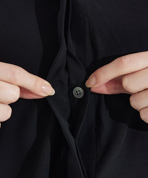 qualite / カリテ シャツ・ブラウス | 袖タックフリルシャツ | 詳細8