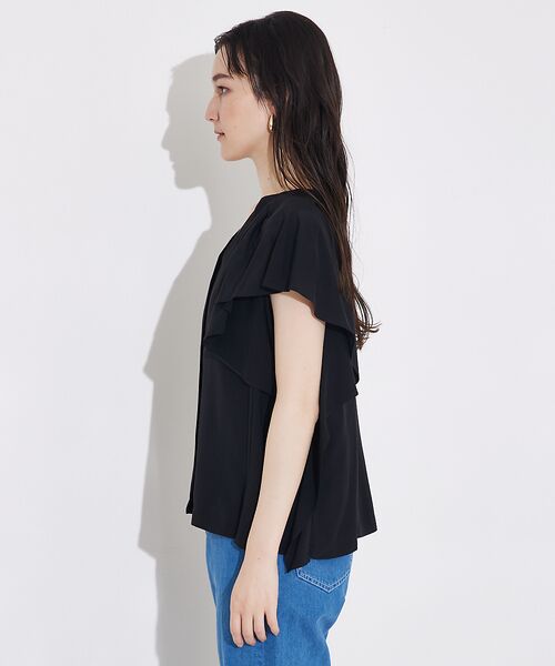 qualite / カリテ シャツ・ブラウス | 袖タックフリルシャツ | 詳細16