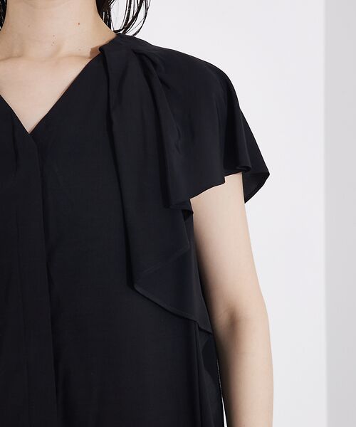 qualite / カリテ シャツ・ブラウス | 袖タックフリルシャツ | 詳細19