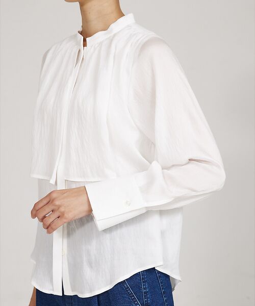 qualite / カリテ シャツ・ブラウス | ギャザーレイヤードブラウス | 詳細5