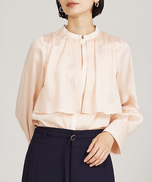 qualite / カリテ シャツ・ブラウス | ギャザーレイヤードブラウス | 詳細12
