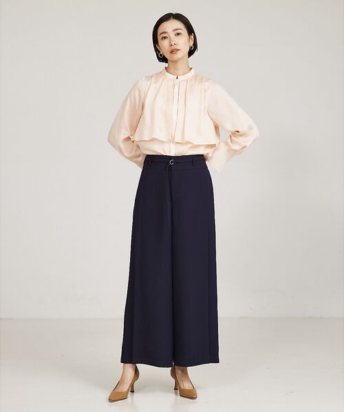 qualite / カリテ シャツ・ブラウス | ギャザーレイヤードブラウス | 詳細13