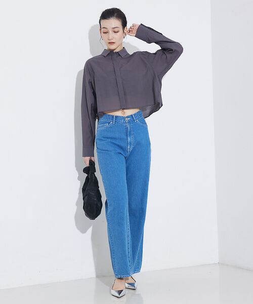 qualite / カリテ シャツ・ブラウス | コットンシアークロップドシャツ | 詳細24